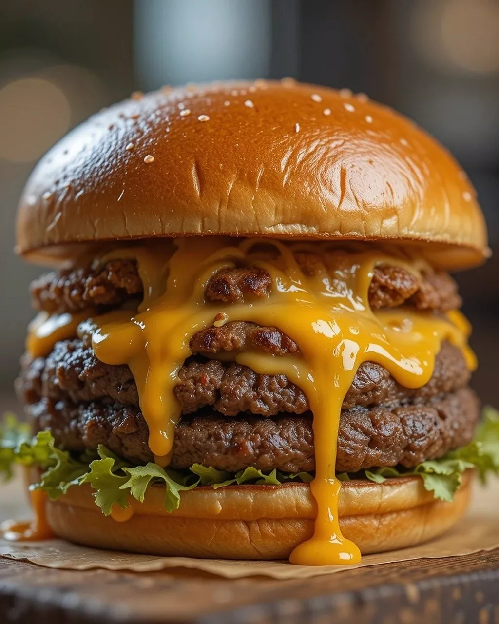 Freshly made burger from Ace Pizza in Barnby Dun